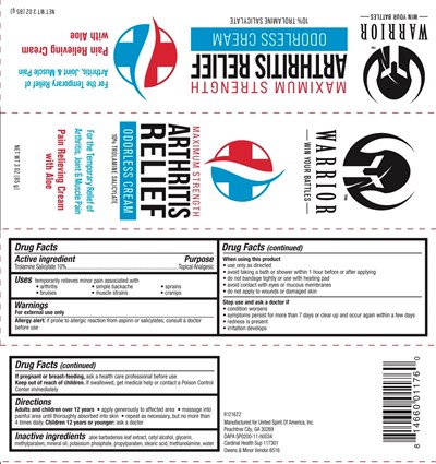 Carton (Soa Asper 25 Box Warrior Arthritis 3oz February 2023 Gc Vobo)